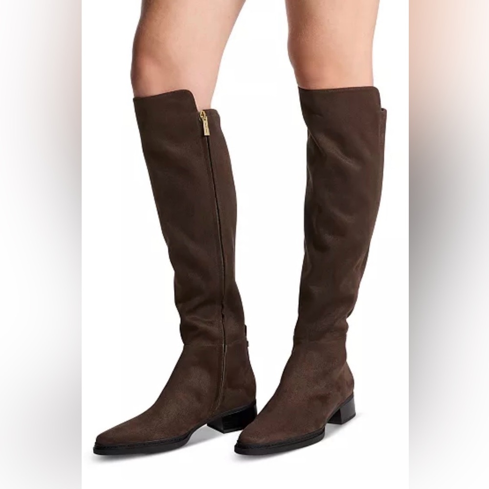NEW MICHAEL Michael Kors Lex Block Heel Boots